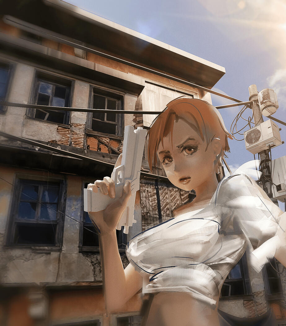 Loose illustration with background: 60$